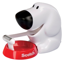 Plakbandhouder Scotch hond incl. 1 rol tape