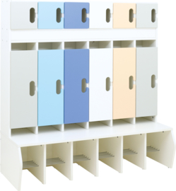 Kameleon garderobe 6 - set 1 wit