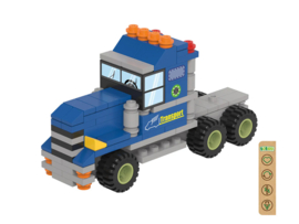 BiOBUDDi Vrachtwagen BB-2037 125 dlg.