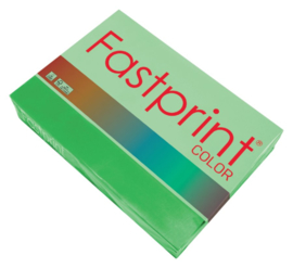 Kopieerpapier Fastprint A4 80gr grasgroen 500vel