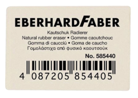 Gum Eberhard Faber 40 stuks EF-585440 - Wit
