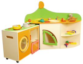 Keuken Sofia's  116x79x114cm - Set hoekkast