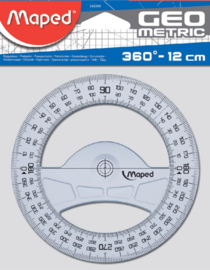 Vergroten Maped Kompasroos Maped 120mm polystyrol transparant