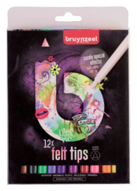 Viltstift Bruynzeel Teens Magic Points - 10+