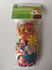 foamstickers 77st. hart en bloem