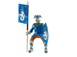Toernooi ridder blauw