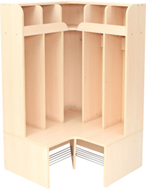 Mariposa garderobe - hoekmodel, hoog