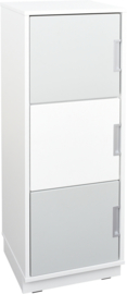 Quadro - L smalle kast met 2 planken