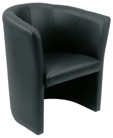 Fauteuil Club - zwart