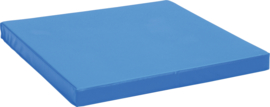 Anti-slip mat afm. 90 x 90 x 8 cm  blauw