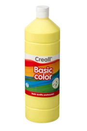 Plakkaatverf Creall basic 01 lichtgeel 1000 ml