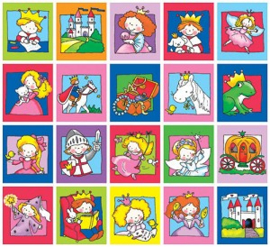 Stickers Prinsen en prinsessen - serie 73