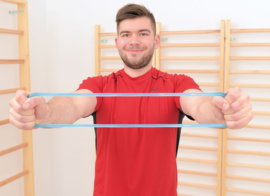 Lichaamstrainer - gelband-hard