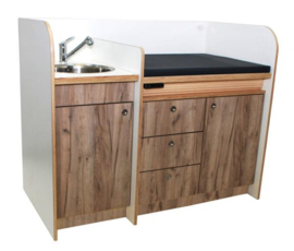 Commode 150 cm Grey Craft Oak