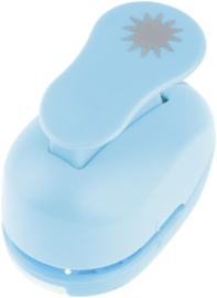 Punch klein diam.1,6cm blauw - Zon