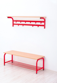 Garderobe hanger - rood