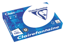 Kopieerpapier Clairefontaine Clairalfa A4 160gr wit 250vel