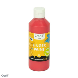 Creall-fingerpaint 250ml - Rood