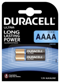 Batterij Duracell 2xAAAA Ultra alkaline