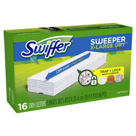 Swiffer navulling XXL met 16 droge doekjes