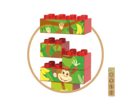 BiOBUDDi Shape-it Wildlife BB-0258
