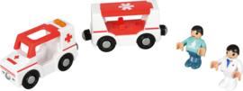 Ambulance met geluid