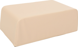 Kleine zachte tafel /poef hoogte 24cm - Beige