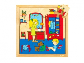 Puzzel aankleden 25 dlg. 34x34 cm