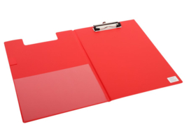 Klembordmap Quantore A4 rood met 100mm klem + penlus