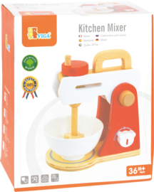 Keuken mixer 18,5x11x20,5cm hout