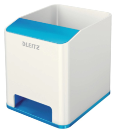 Pennenhouder Leitz WOW wit/blauw