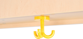 Garderobe hanger Flexi / Quadro, geel