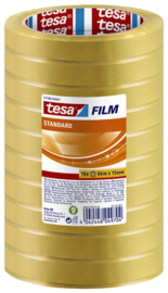 10rol Plakband Tesa film standaard 15mmx66m