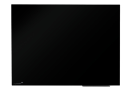 Coloured glasbord 40 x 60 cm zwart