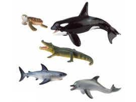 Zeedieren - set van 5