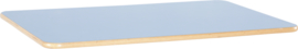 Rechthoekig Flexi tafelblad 120x80cm blauw los
