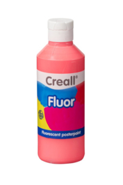 Plakkaatverf Creall fluor 250 ml - Rood