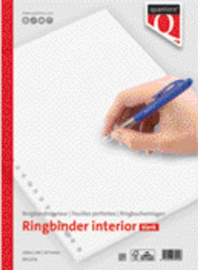 100 vel ringbandblaadjes Interieur Quantore A4 23-gaats blanco