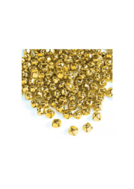 Belletjes  goud  2 cm  150 stuks