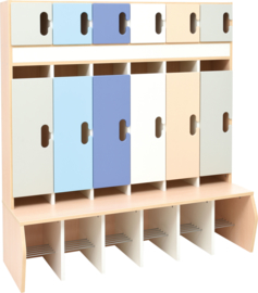 Kameleon garderobe 6 - set 1 esdoorn