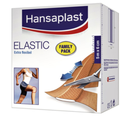 Pleister Hansaplast elastisch 6cmx5m