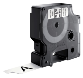 Labeltape Dymo 45803 D1 720830 19mmx7m zwart op wit