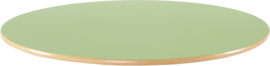 Rond Flexi tafelblad 120cm groen los