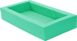 Foam bed 140x75x25cm - Groen