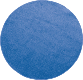 Rond tapijt - diam. 100 cm - blauw