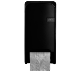 Dispenser Euro Quartz toiletrolhouder doprol zwart