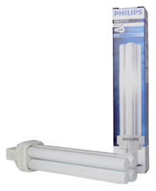 Spaarlamp Philips Master PL-C 2P 26W 1800 Lumen 830 warm wit