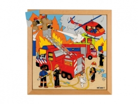 Puzzel brand 25 dlg. 34x34 cm