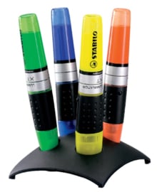 Markeerstift STABILO Luminator 7104-2 bureauset à 4 kleuren