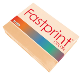 Kopieerpapier Fastprint A4 120gr zalm 250vel